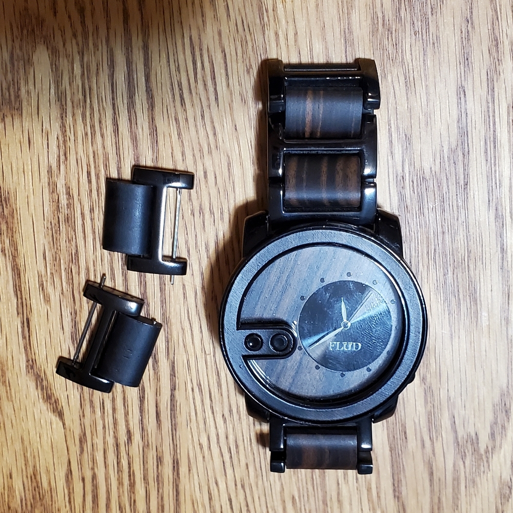 Black and Brown Men's Watch